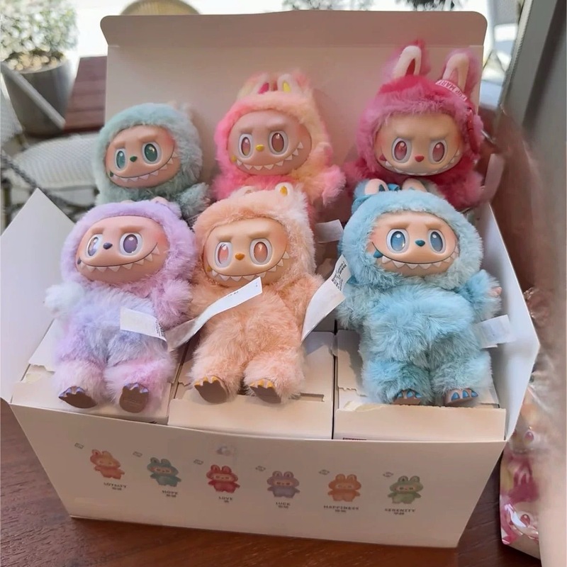 第三世代ラブブブラインドボックスぬいぐるみ卸売漫画かわいい天使バブルマート人形トレンディなおもちゃ|undefined