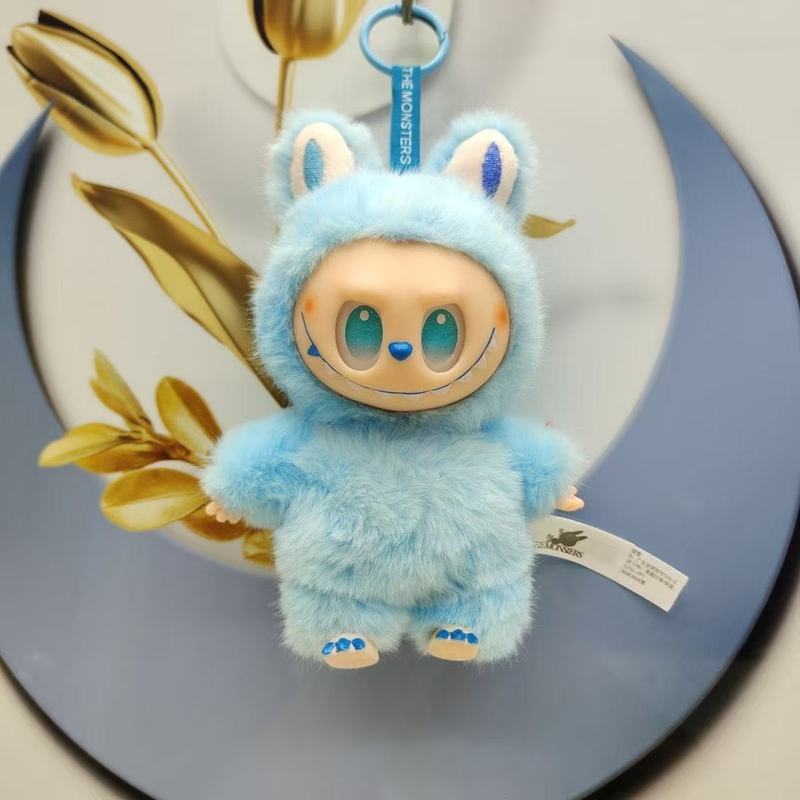 玩偶搪胶系列毛绒挂件现货拉布布公仔娃娃潮玩泡泡三代盲盒labubu|undefined