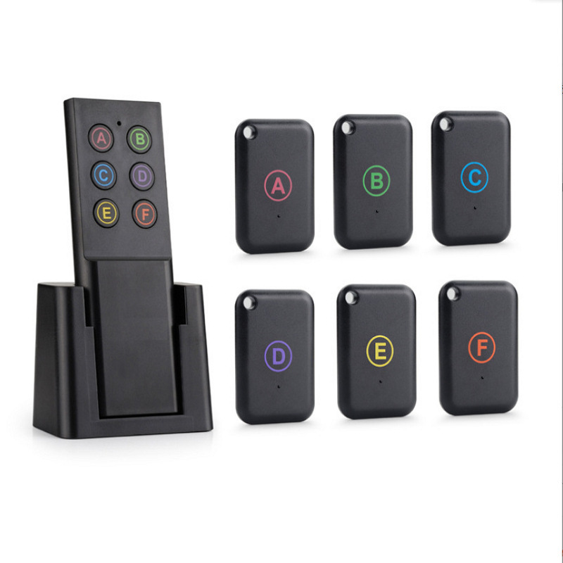 无线钥匙寻找器一拖六 家用防丢钥匙搜寻器 Finder寻物器厂家