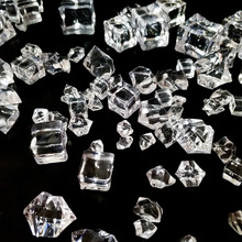 仿真冰块diy小碎冰透明水晶石亚克力假冰块鱼缸装饰酒吧拍摄道具