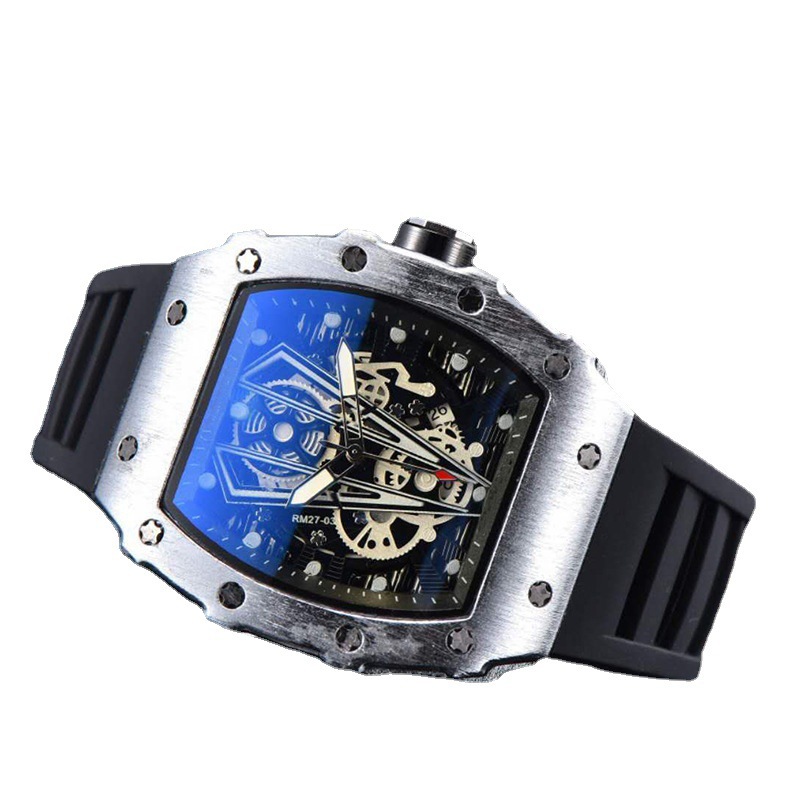 2023 nuevo TikTok Venta caliente transfronteriza venta al por mayor Richard campus reloj de cuarzo reloj de los hombres reloj de estudiante de las mujeres