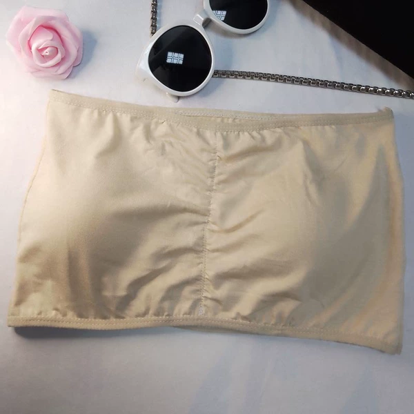 Milk silk skin color flat mouth+chest pad