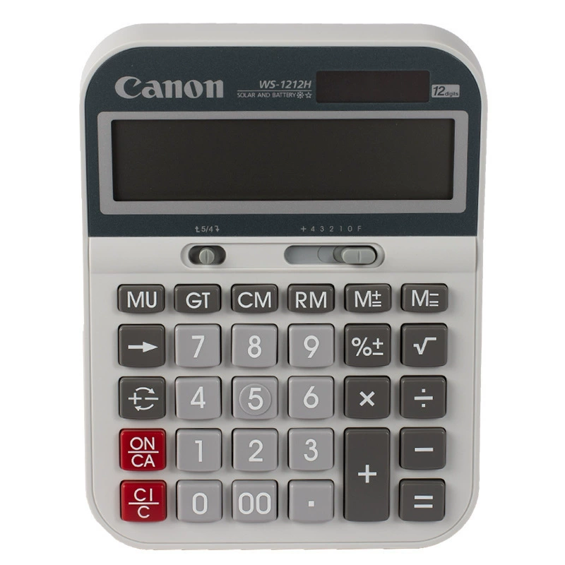 Клавиатура Canon большая, с солнечной батареей для коммерческого использования, 1212G, для подростков