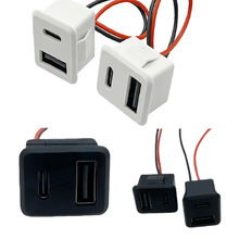 USB C+A C�ڼ�A�ڶ���һ��TYPE C+USB A�p�Ӻ����ɶ��ƾ��L