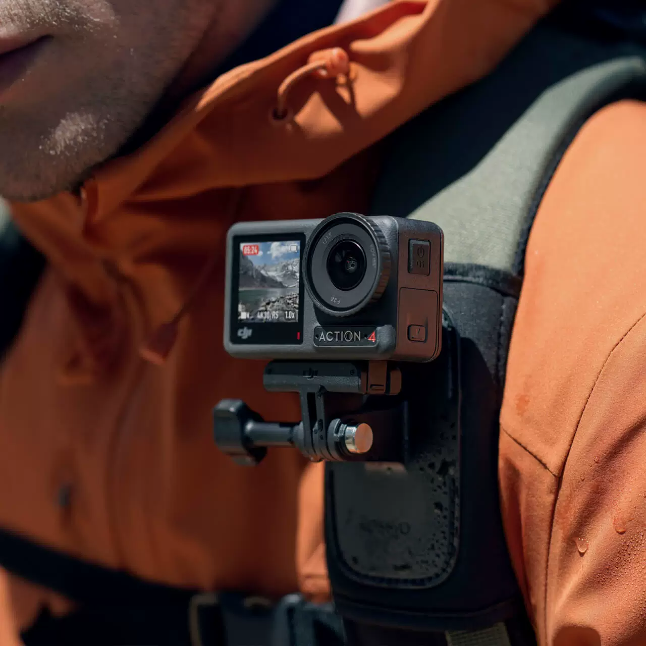 DJI OSMO Action 4 длинная - непрерывная аэрокосмическая камера 18 метров водонепроницаемая велоспорт дайвинг камера