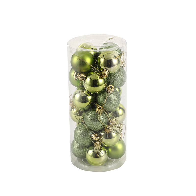 クリスマスボールセット丸桶角箱彩色絵3cm 4cm 6cmクリスマス装飾クリスマスボール装飾ボールクリスマス|undefined