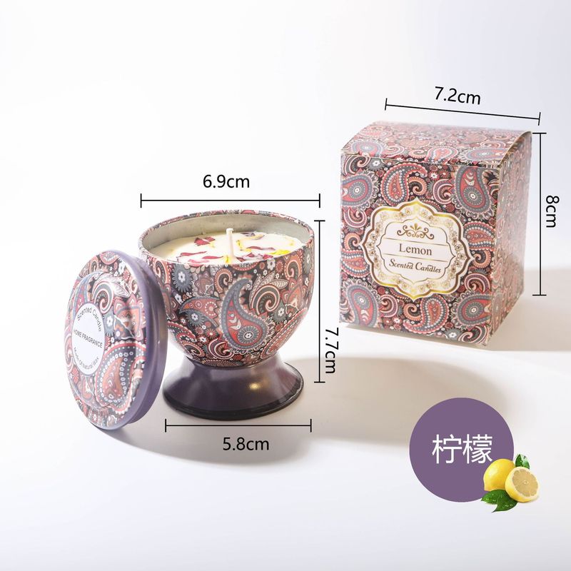 高脚杯香薰蜡烛大豆蜡室内无烟香氛蜡烛马口铁罐香氛摆件生日礼物|undefined