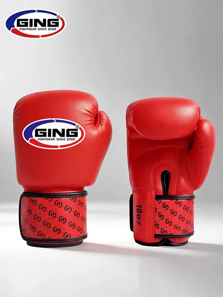 Boxing Gloves for Adults, Men and Women, for Sanda, Muay Thai, Professional Combat Training, Actual Fighting, Punching Bags, Microfiber Leather
