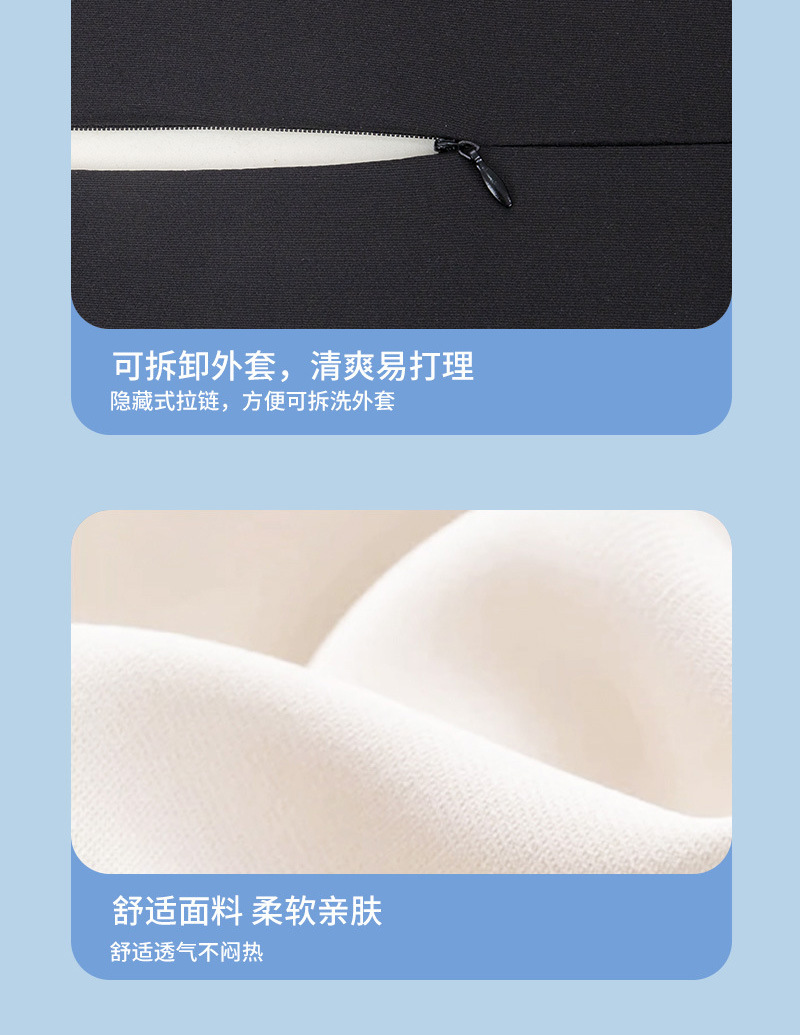Source Factory Car Lumbar Support, Long-Term Driving Without Fatigue, Universal Memory Foam Lumbar Support for Vehicles, Customized