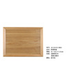 Custom 300 black walnut diagonal dial Japanese -style wooden tray hotel Western food fruit snack wooden pallet high value