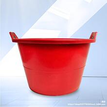 灰桶泥桶水泥桶工地建筑装修泥浆桶橡皮塑料泥桶泥工瓦工建筑沙桶