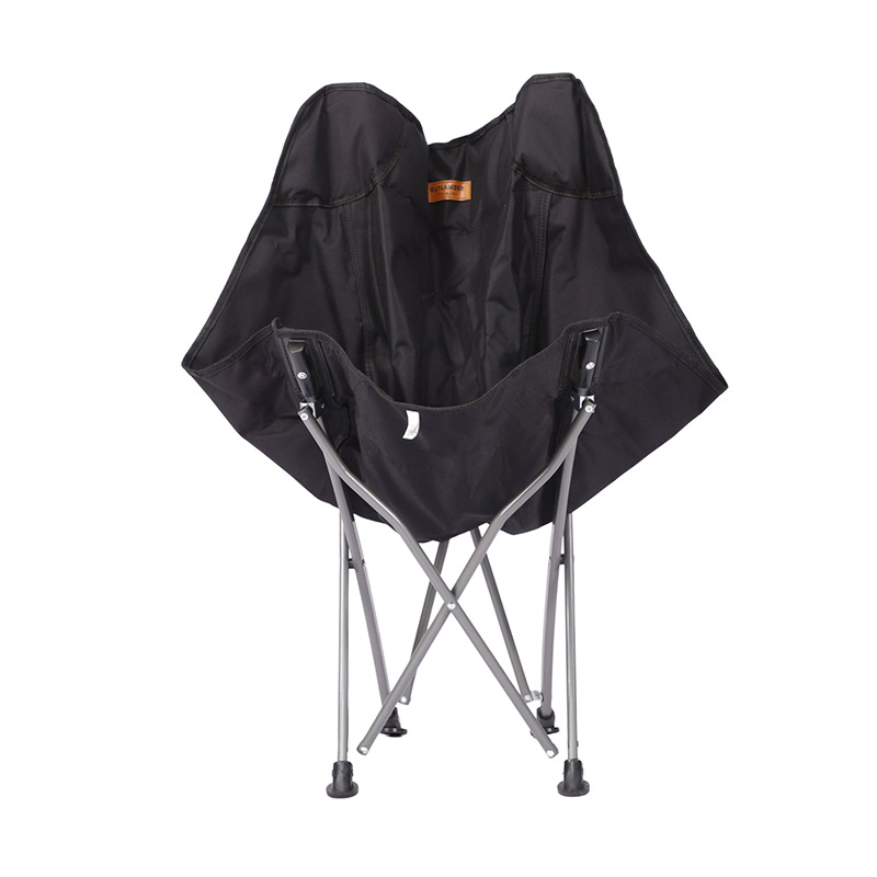 Luna portátil al aire libre silla picnic camping plegable Silla de ocio Silla de pesca arte boceto respaldo pequeño Maza