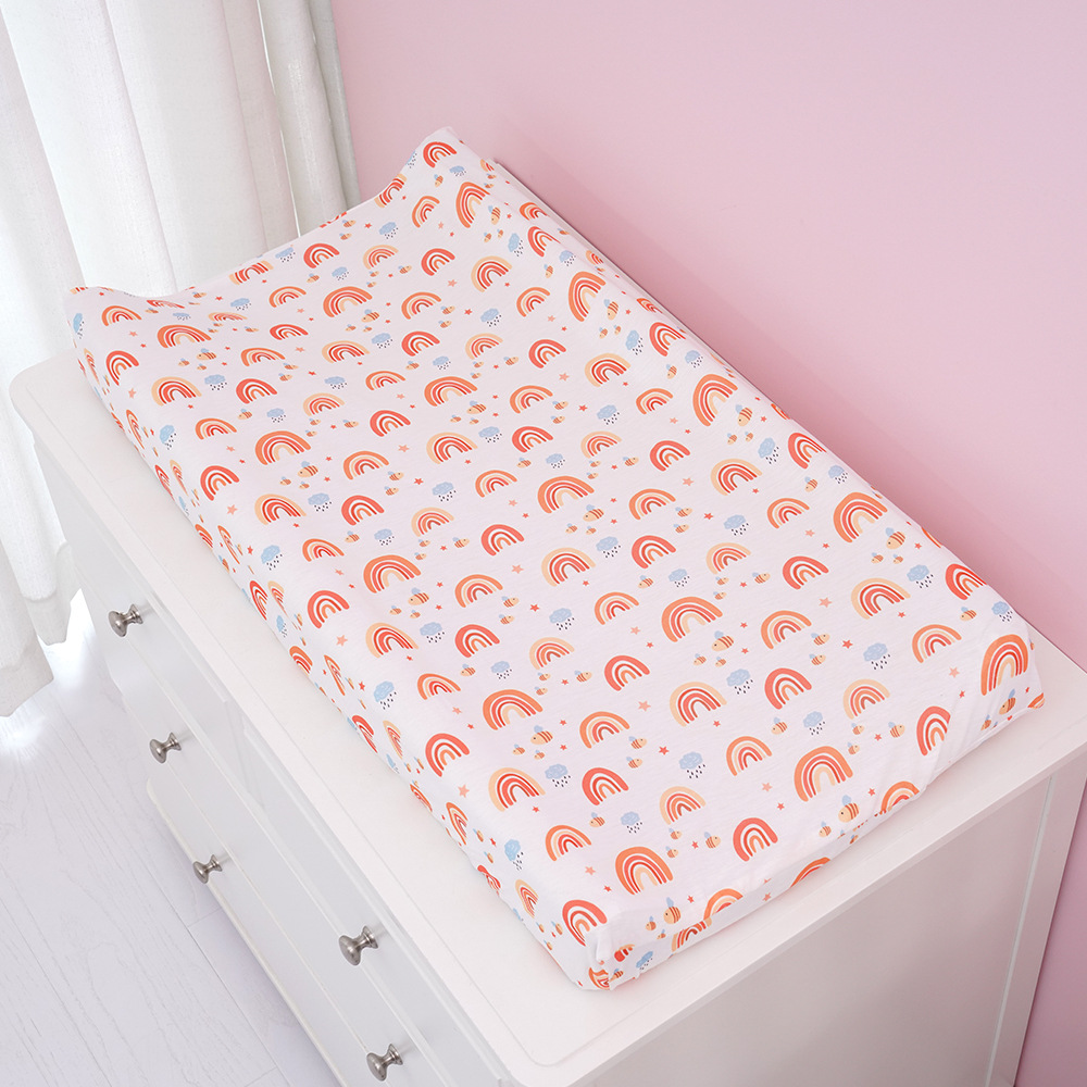 children's soft knitted detachable diaper table