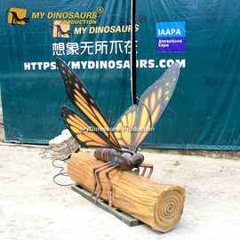 源头工厂 超大型仿真蝴蝶与树模型昆虫乐园摆件道具展览装饰