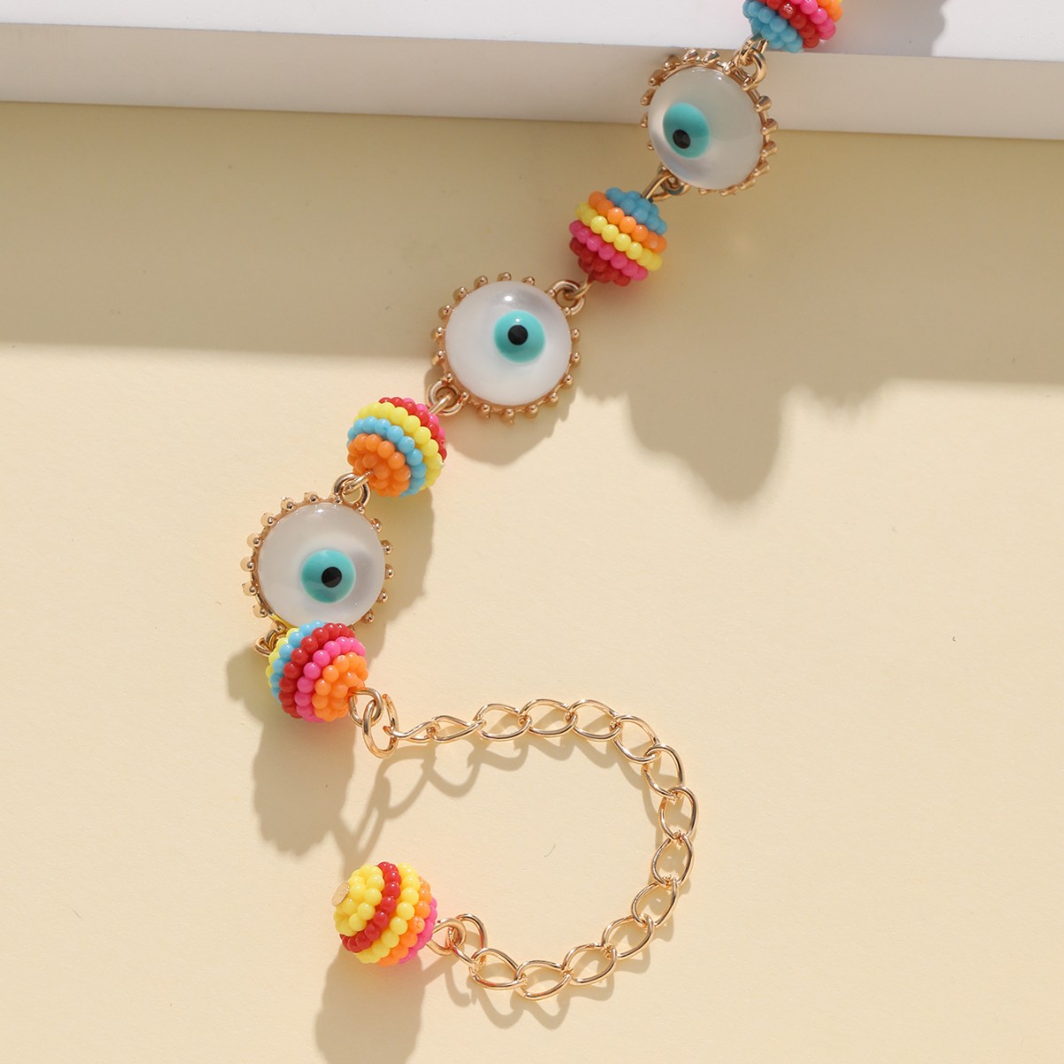 Lucky Red String Evil Eye Protection Bracelet Minimalist Style_voghion.com