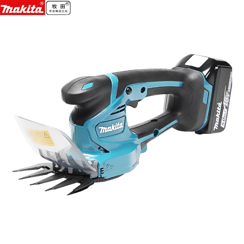 Machada Machada recargable 18V hoja de litio máquina de setos árbol de té verde setas tijeras DUM11