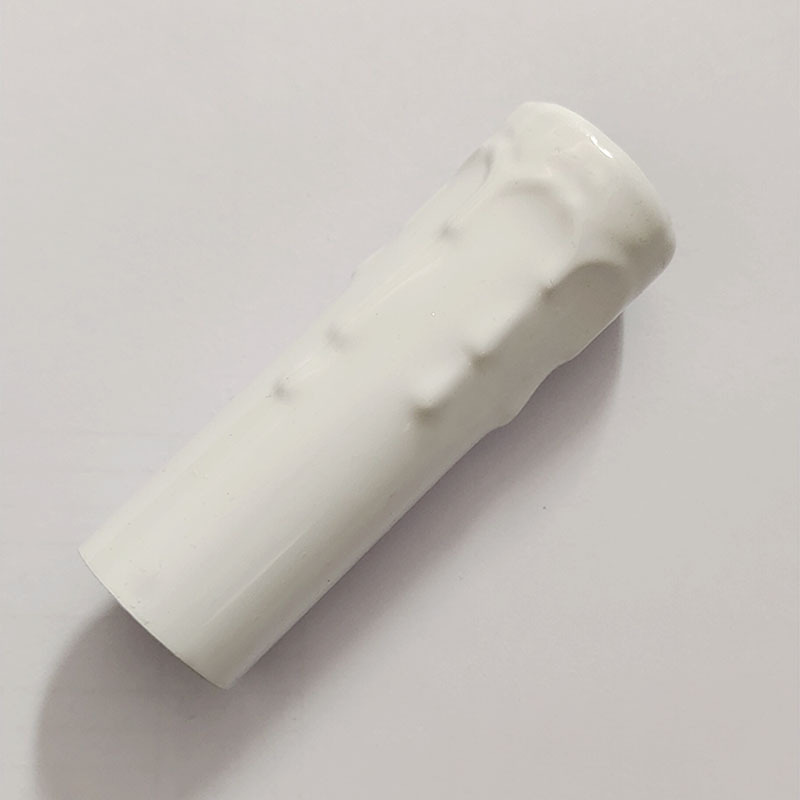E14 soporte de la lámpara de cristal de la carcasa del tubo de la vela lágrima patrón tubo de agua de la lámpara de iluminación tubo recto accesorios de la lámpara DIY