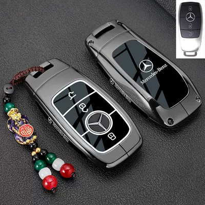 Key Cover | Car key bag - vinyl-benz-a-model-piano-blacklaicai-pixiu