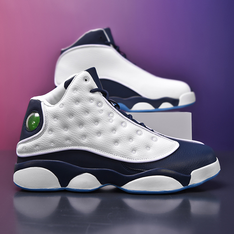 Aj13 Panda zapatos de hombre jóvenes estudiantes zapatillas de combate al aire libre zapatos de baloncesto pareja Zapatos altos Joe 13 zapatos de moda