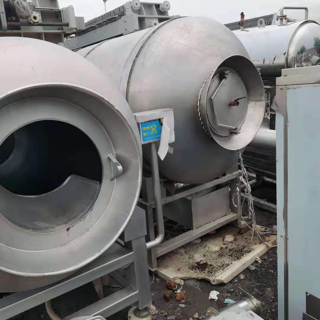 航海肉制品腌制机器 真空滚揉机 鸡柳牛肉真空滚揉机 腌肉机 回收