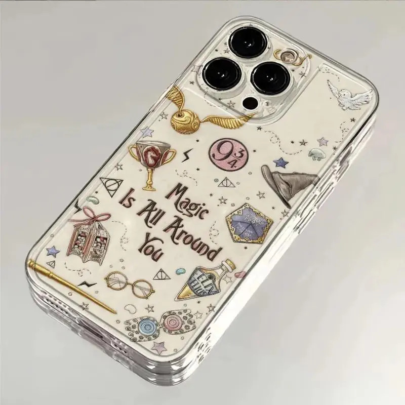 Harry Potter Items Are Suitable for Apple 17Promax Phone Cases, iPhone 16 New Models, 15 Creative Cases, and 14 Soft Cases Harry Potter Items Are Suitable for Apple 17Promax Phone Cases, iPhone 16 New Models, 15 Creative Cases, and 14 Soft Cases