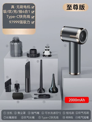 Tozsoranlar | High-Power Powerful Vacuum Cleaner - brushless-top-accessories-2-filters-storage-bag