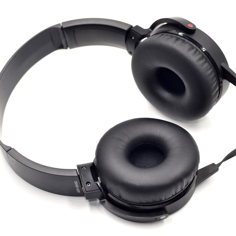 Suitable for Sony MDR-XB450AP AB XB550 XB650 earphone sponge sleeve with glue Suitable for Sony MDR-XB450AP AB XB550 XB650 earphone sponge sleeve with glue