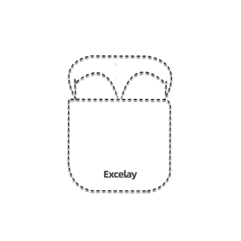 Excelay auriculares Bluetooth transfronterizos i12 macarons de larga duración de batería binaural almacén eléctrico real fábrica de origen de tapones para los oídos inalámbricos