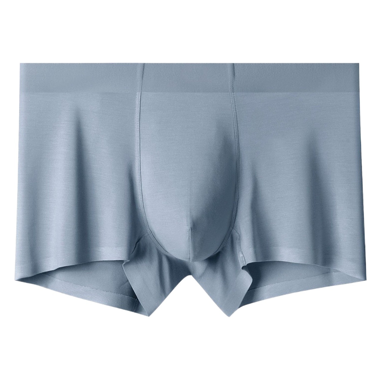 Nueva modal de los hombres calzoncillos del boxeador seda mora antibacteriano interior inconsútil transpirable niños pantalones en stock al por mayor