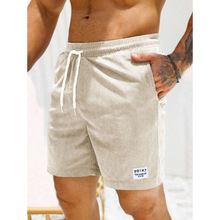 U 51793 Corduroy Tie Five-point Casual Shorts ��о��ϵ�����