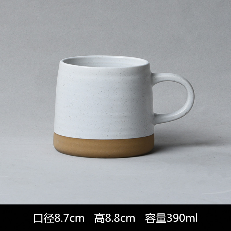Taza de cerámica retro creativa de moda de estilo japonés taza de café simple taza de agua doméstica