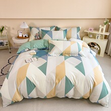 无印日式良品纯棉被套单件全棉床单双人被罩学生宿舍被芯套床罩