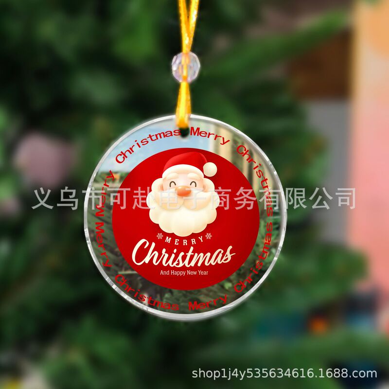 現物クロスボーダー透明アクリルクリスマスクリスマスツリー装飾家庭装飾装飾装飾装飾置物|undefined