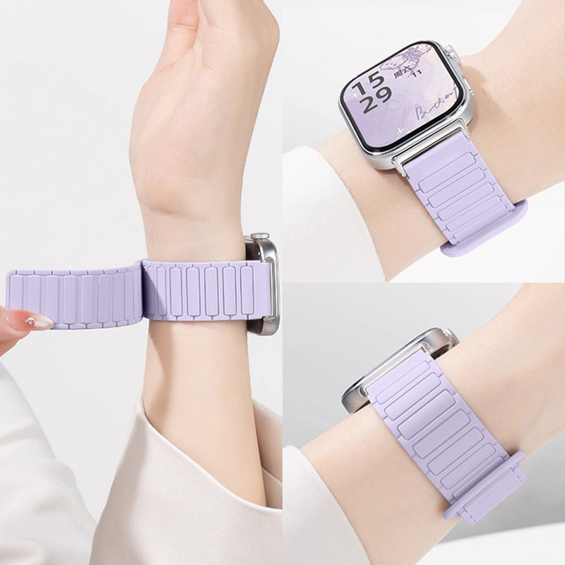 Suitable for Huawei Fit4 Watch Strap Fit3 New Model Watchfit4 Zhang Jingyi's Same Model Fit4Pro Magnetic Silicone Strap