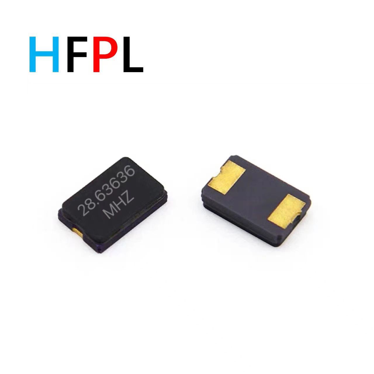 5032-28.63636MHZ-12PF-2pin+-20PPM 石英晶体谐振器 无源贴片晶