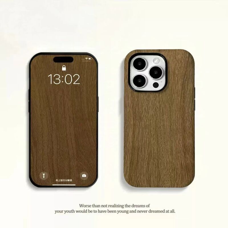 Wood grain case suitable for Apple 15 Pro, iPhone 14/16, 17 Pro Max, Apple 17 Pro Wood grain case suitable for Apple 15 Pro, iPhone 14/16, 17 Pro Max, Apple 17 Pro