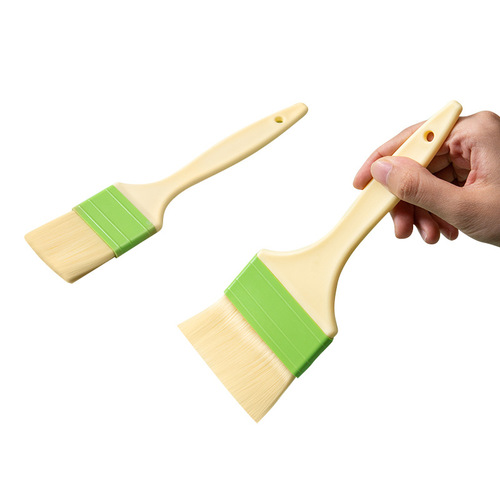 High temperature resistant barbecue tool oil brush baked food brush kitchen pancake egg liquid brush nylon hair brush wool oil brush