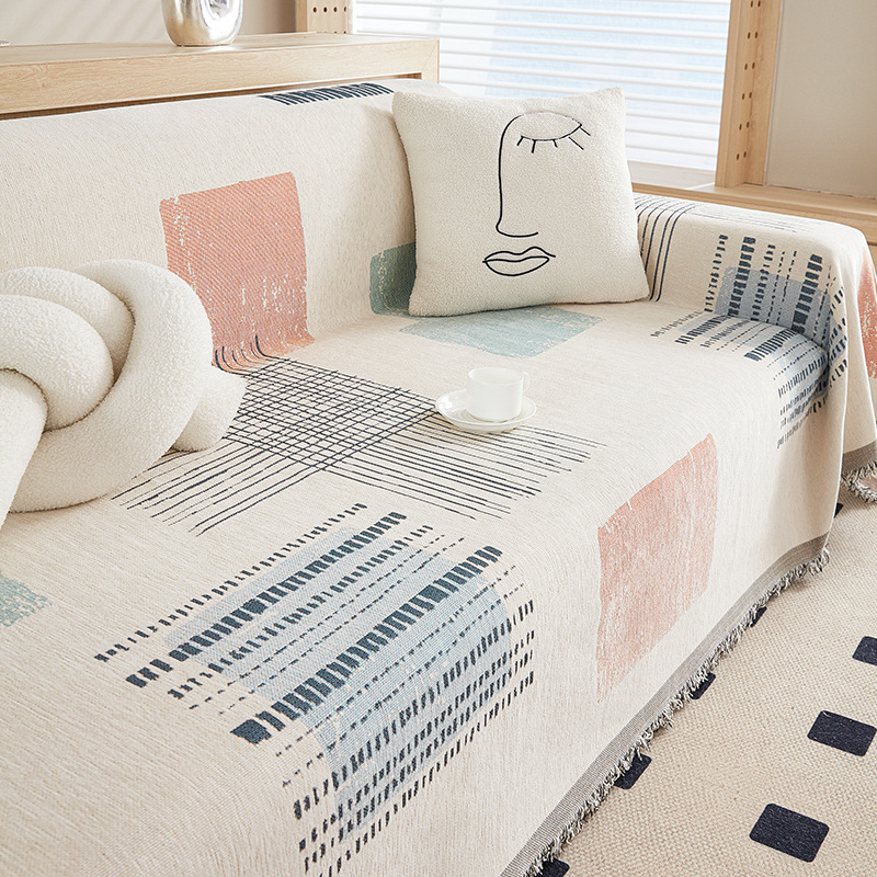 Chenille Sofa Cover Antiscratching Blanket CJdropshipping