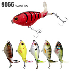 Spinning Lure Wholesale Prop Surface Tractor 75mm/17g Hard Lure for Pike 9066