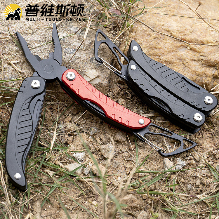现货供应不锈钢多功能工具钳户外折叠多用钳子便携式刀钳组合工具