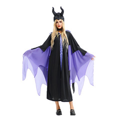 2025万圣节服装鬼新娘cosplay暗黑哥特装吸血鬼长袍沉睡魔咒披风