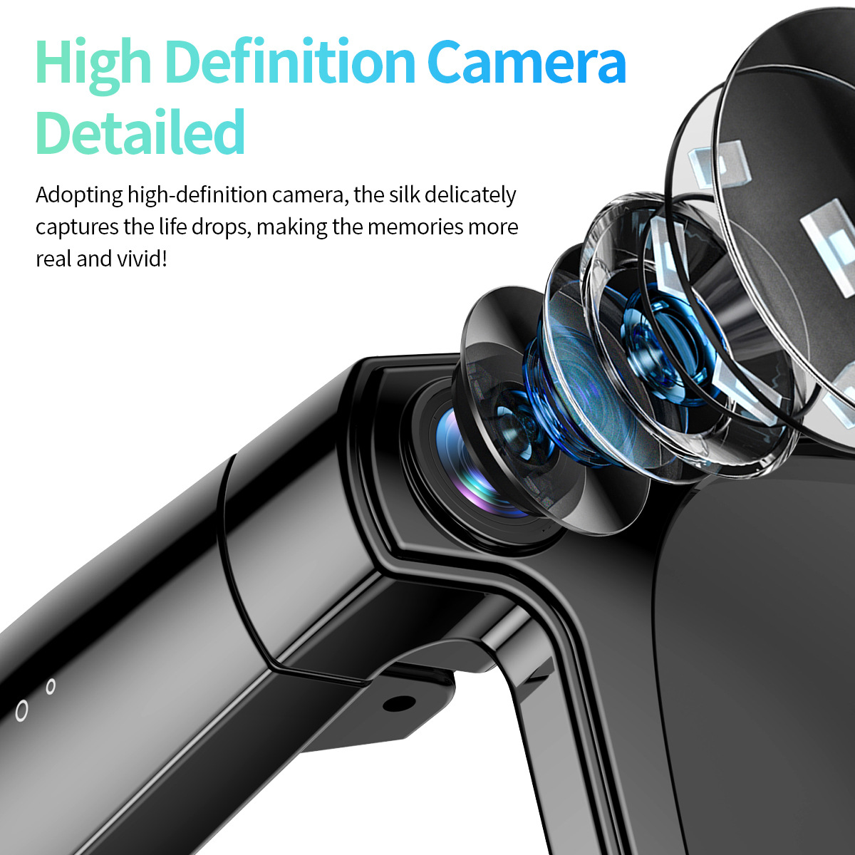Ai Smart Glasses With Built-in Camera For Photos And Videos_voghion.com
