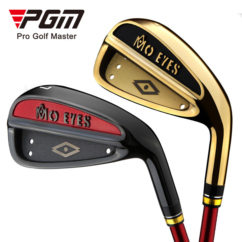 Gậy golf sắt số 7 nam thiết kế tăng tốc, thân carbon hoặc thép — Màu đen lớp S, Màu đen lớp R, Màu đen SR cấp, Màu đen thanh thép