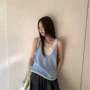 外贸显瘦拼接针织毛织衫