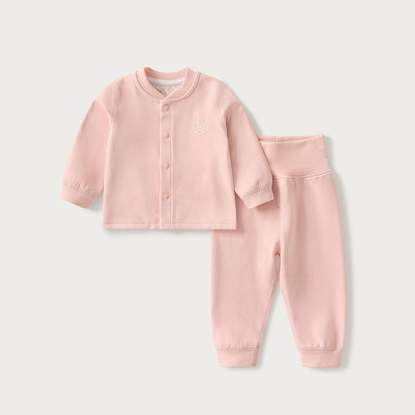 Baby calentamiento ropa interior set otoño invierno niños cintura alta abdomen niños niñas bottom split baby chaqueta de otoño pantalones de otoño