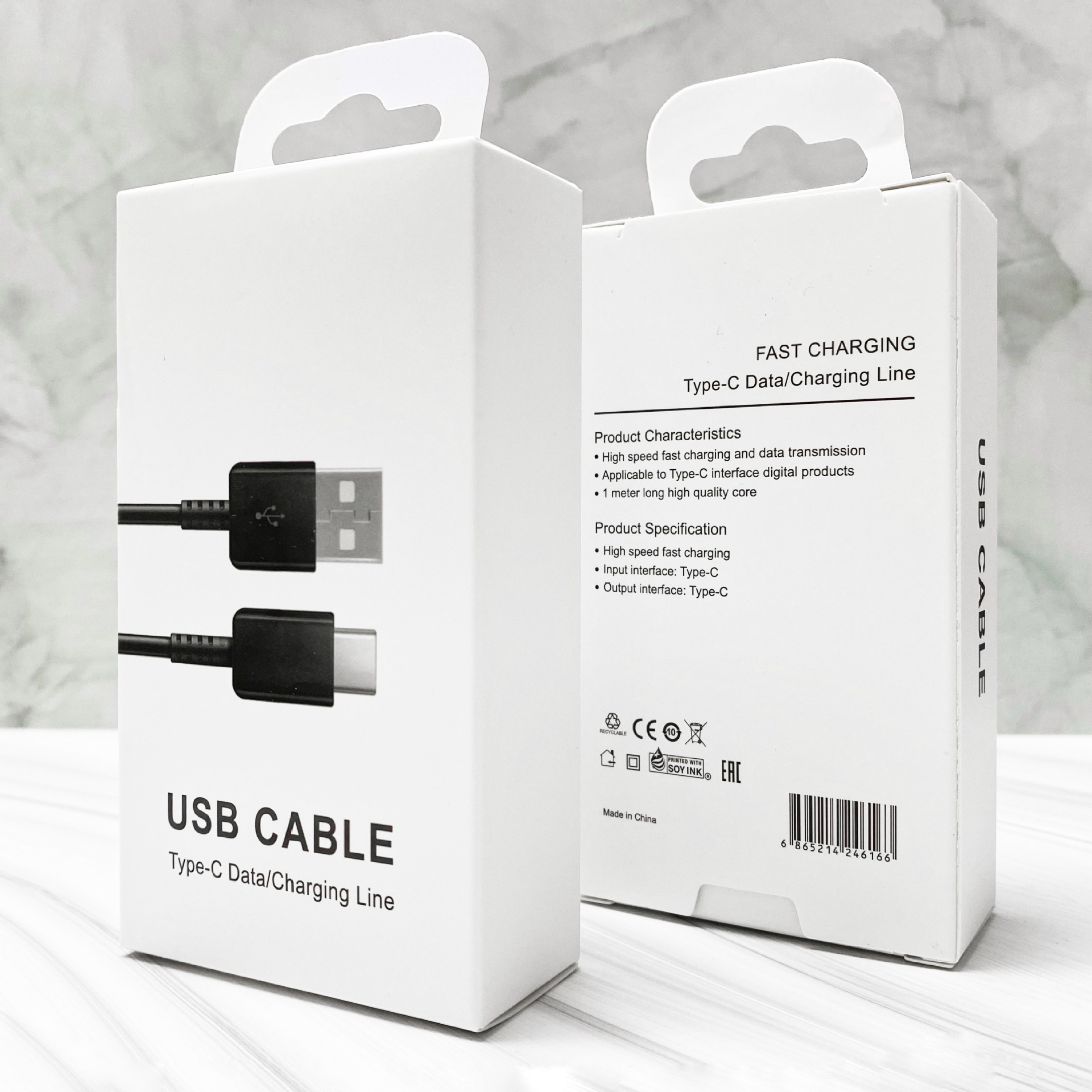 usb安卓数据线MICRO充电线包装盒 三星V8数据线5V2A安卓盒子现货