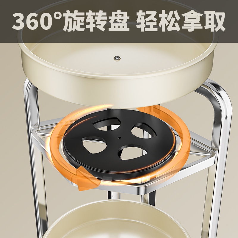 可旋转调料置物架厨房家用架子台面转角调味品收纳三角置物架墙角|undefined