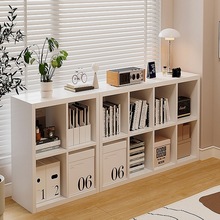 书架落地置物架书柜格子柜一体靠墙儿童家用自由组合简易客厅gω