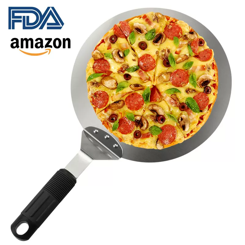 厂家现货披萨圆铲 家用披萨转移工具蛋糕移动裱花转移铲 烘焙工具