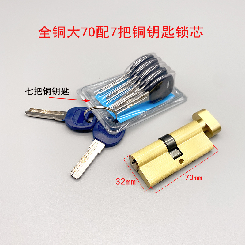 Cobre grande 70 con 7 llaves